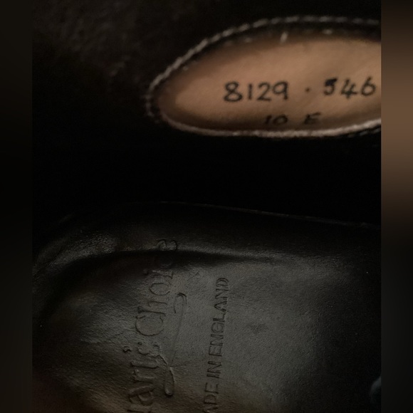 PAUL STUART / Stuart’s Choice Sz 10 suede boots Made in England designer - Picture 7 of 7